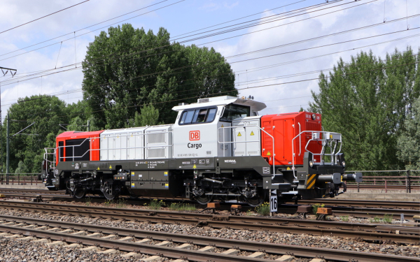 Arnold HN9073 TT Diesellokomotive Vossloh DE 18 der DB Cargo