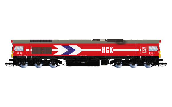 Arnold HN9071HM TT Dieselelektrische Lokomotive Class 66 der HGK - Sound Version