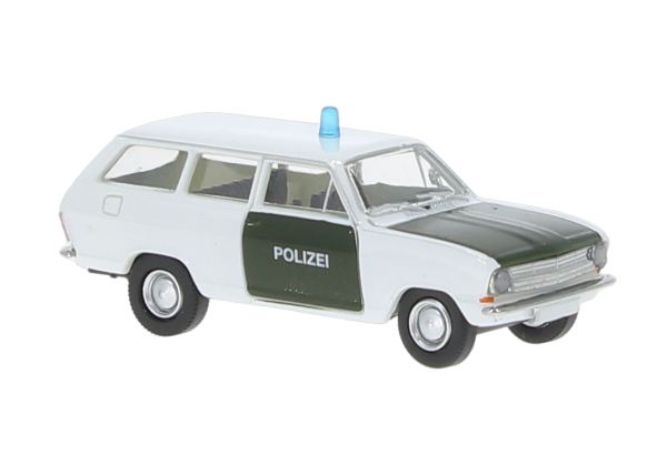 Brekina 20436  Opel Kadett B CarAVan der Polizei